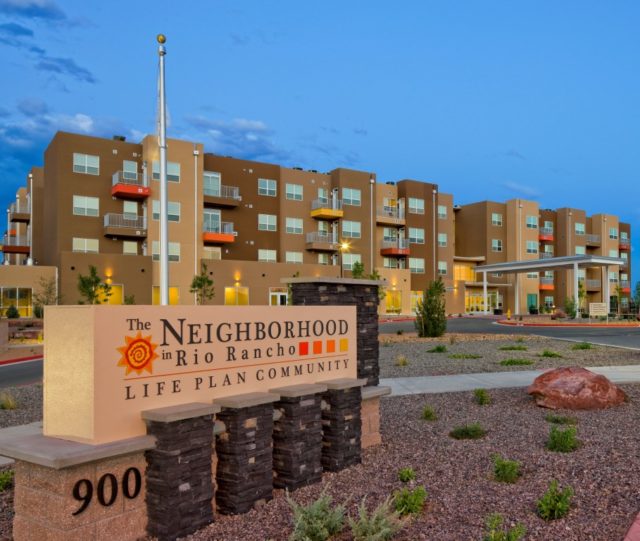 We have a beautiful new community with incredible views of the Sandia Mountains and we (and the residents) love to show it off.