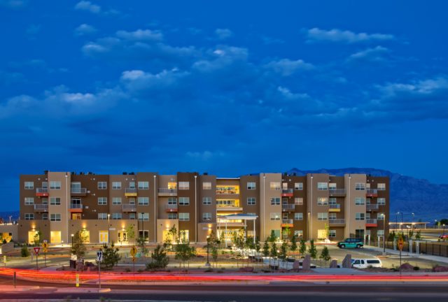 Night View of Neighborhood Rio Rancho