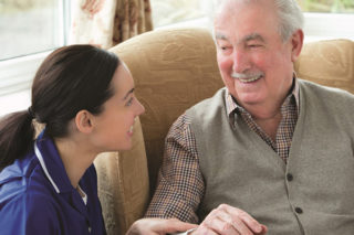 Nurse Talking to Patient