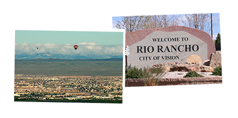 Rio Rancho City Welcome Sign