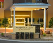 Supportive Care Sign at Entrance